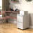 Markiese 14.69'' W Metal 2-Drawer Vertical Mobile  File Cabinet With Lock Fully Assembled Under Desk Storage, Legal/Letter Size-1040605158