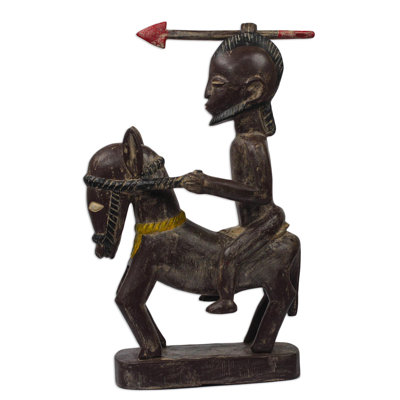 Figurine cheval en bois