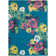Tapis bleu touffeté à la main Robbin