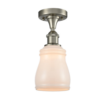 Plafonnier semi-encastré 4,5 po 1 lumière Mccarver