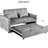 Grey Couch With Reclining Back - Maximize Relaxation Bed Lumbar Support