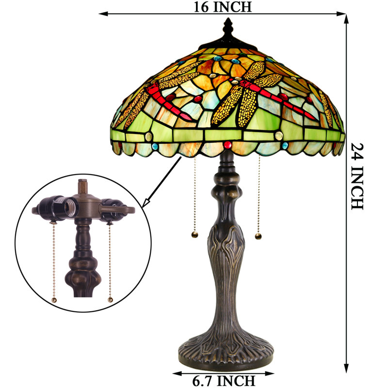 Lampe de bureau en résine Ivaan