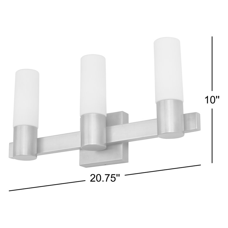 Éclairage pour salle de bain 3 lumières Tremper