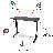 Adjustable Height Steel Standing Desk-60317204
