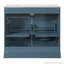 Armoire de meuble-lavabo 36 po avec lavabo en céramique, portes à fermeture douce-1630155069