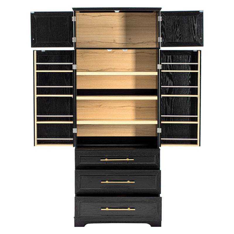 Grand garde-manger de style campagnard, Black
