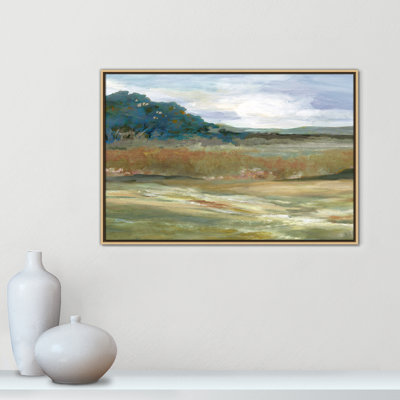 Yoder Afternoon Light - Landscape Version Print by Carol Robinson