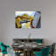Nature morte avec nuage blanc, estampe d'art mural contemporain abstraite-294566867