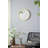 Porthole Wall Mirror with Coastal Style, Light Reflecting