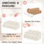 Canapé en mousse Boneless avec porte-gobelets et coussins décoratifs-148999832-148999835