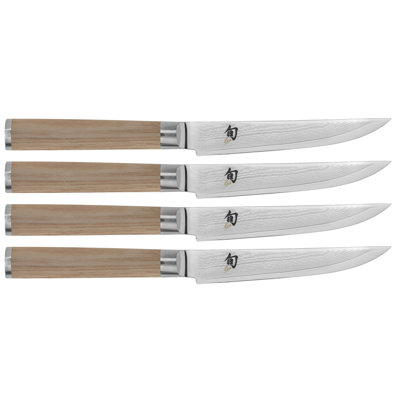 Shun Classic Blonde Steak Knife Set
