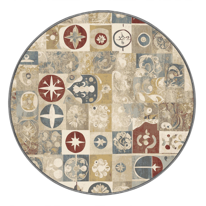 Sleek Glow Rug, Round 6'