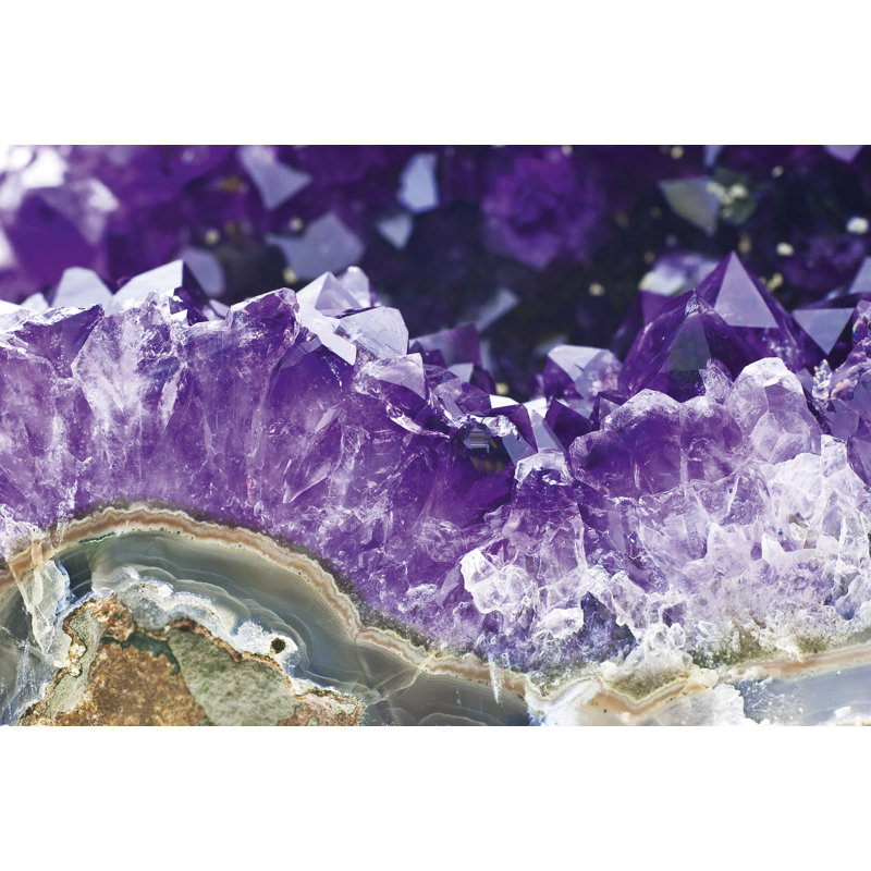 Panneau mural 5 panneaux Amethyst L 8,24 pi x l 147,6 po Amethyst
