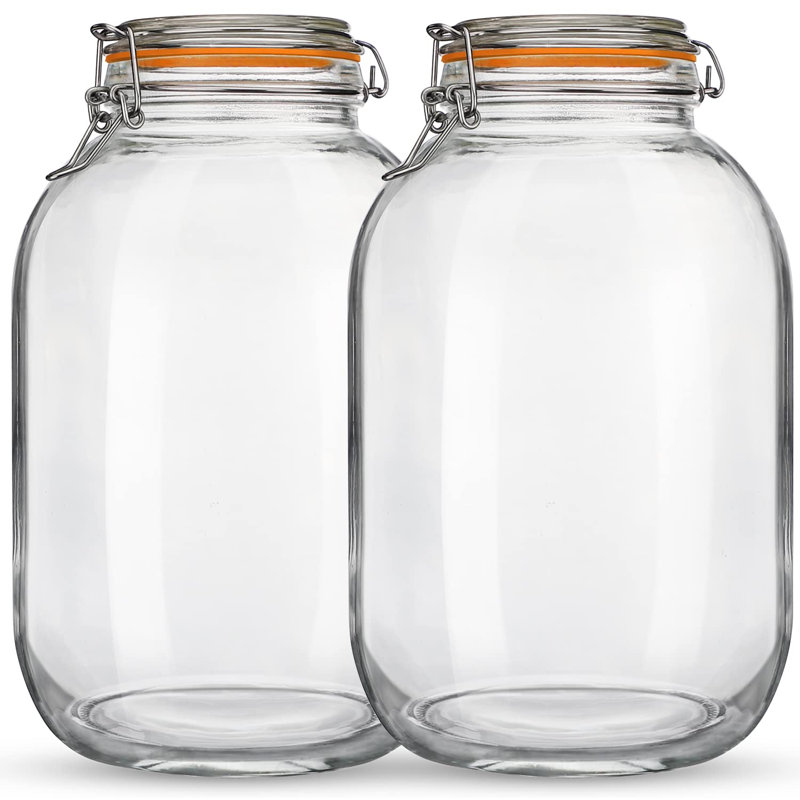 Paquet de 2 verres en pot de 1 gallon Syntic 