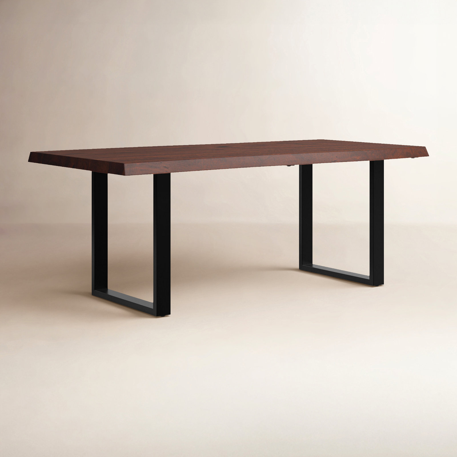 Colin Dining Table, Americano, Black, 29.75"H x 116"L x 40"W