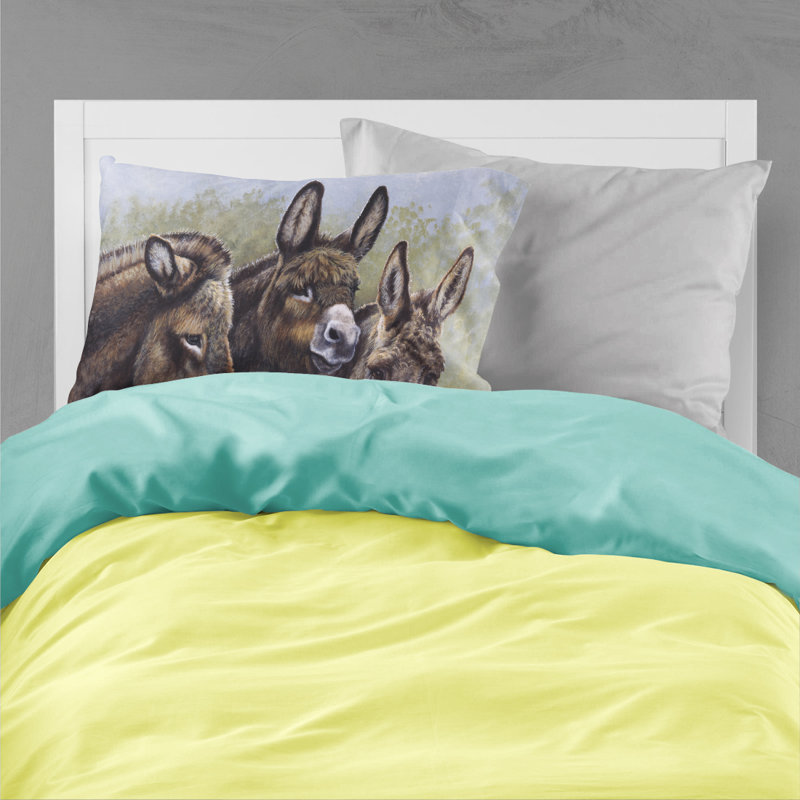 Taie d’oreiller donkeys