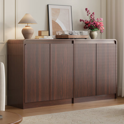 Buffet Aguilera 61 po avec portes et étagères pour cuisine et salon
