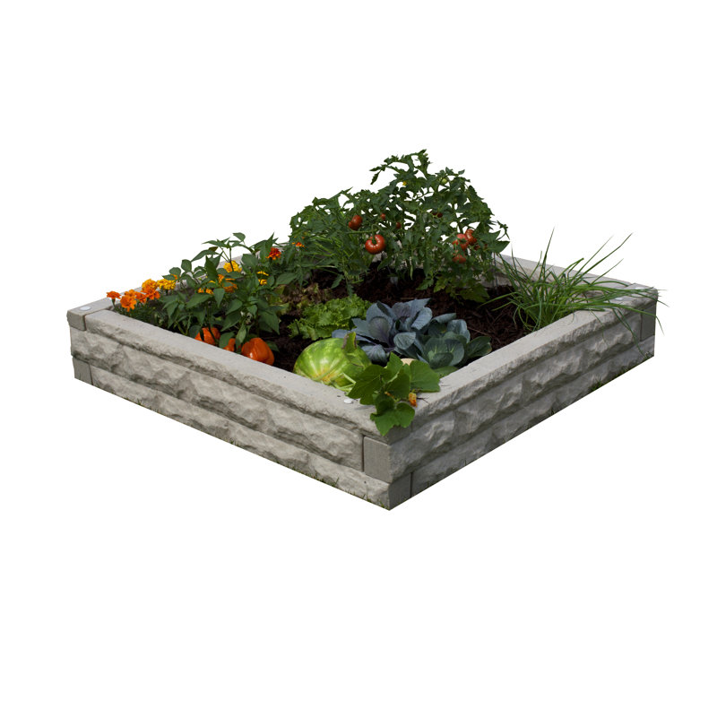 Garden Wizard Self-Watering Raised Garden Bed, Sandstone