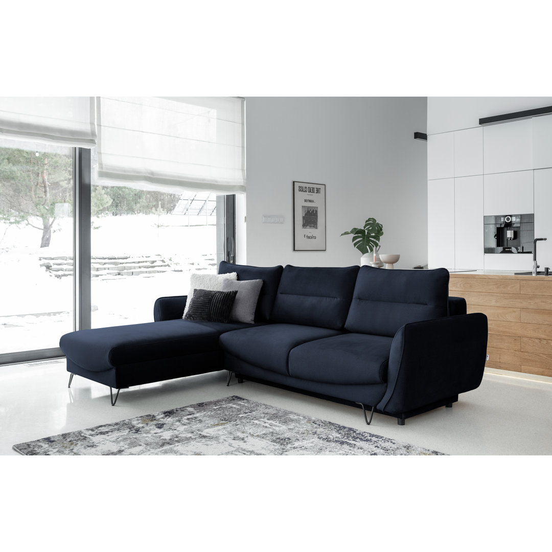 Ecksofa Storrie mit Bettfunktion