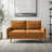 Dotson 58" Velvet Round Arm Sofa Loveseat-1233094830