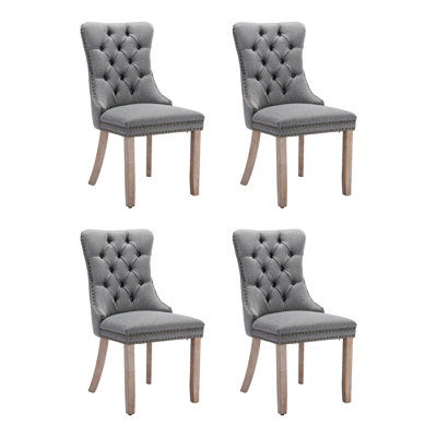 Chaise de salle à manger rembourrée Almeric