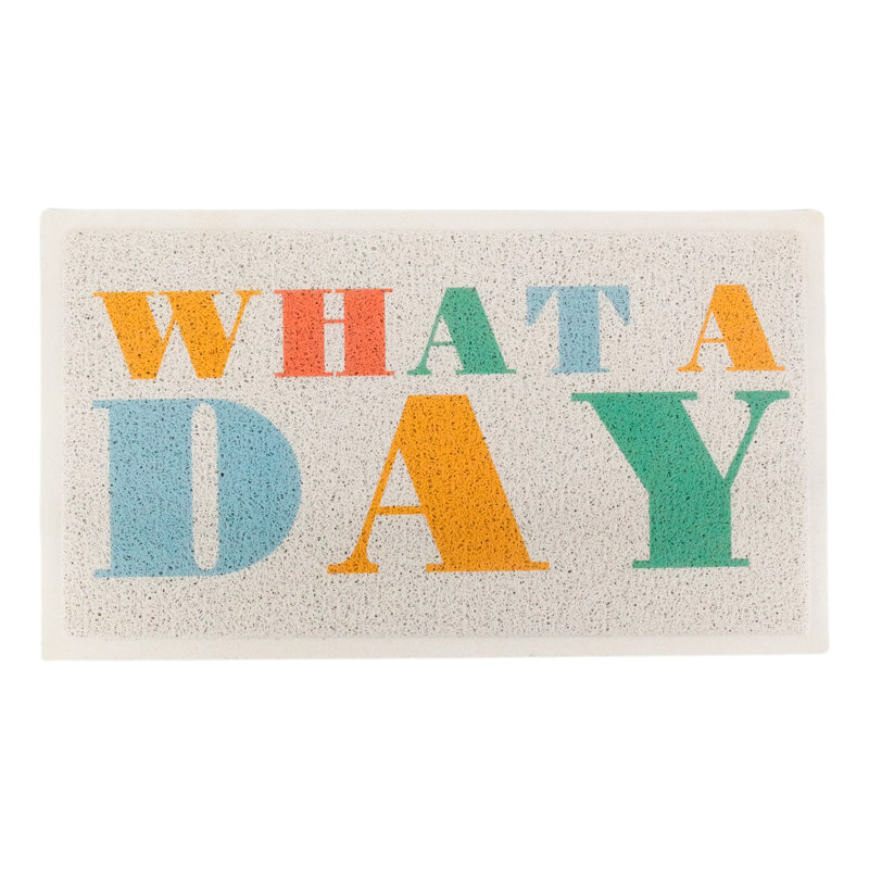 Havily Non-Slip Floral Indoor Doormat