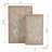 Decorative Book Boxes with Soft Multi-Floral - Set of 2 - Multi