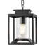 Luminaire suspendu d'extérieur moderne en verre E26