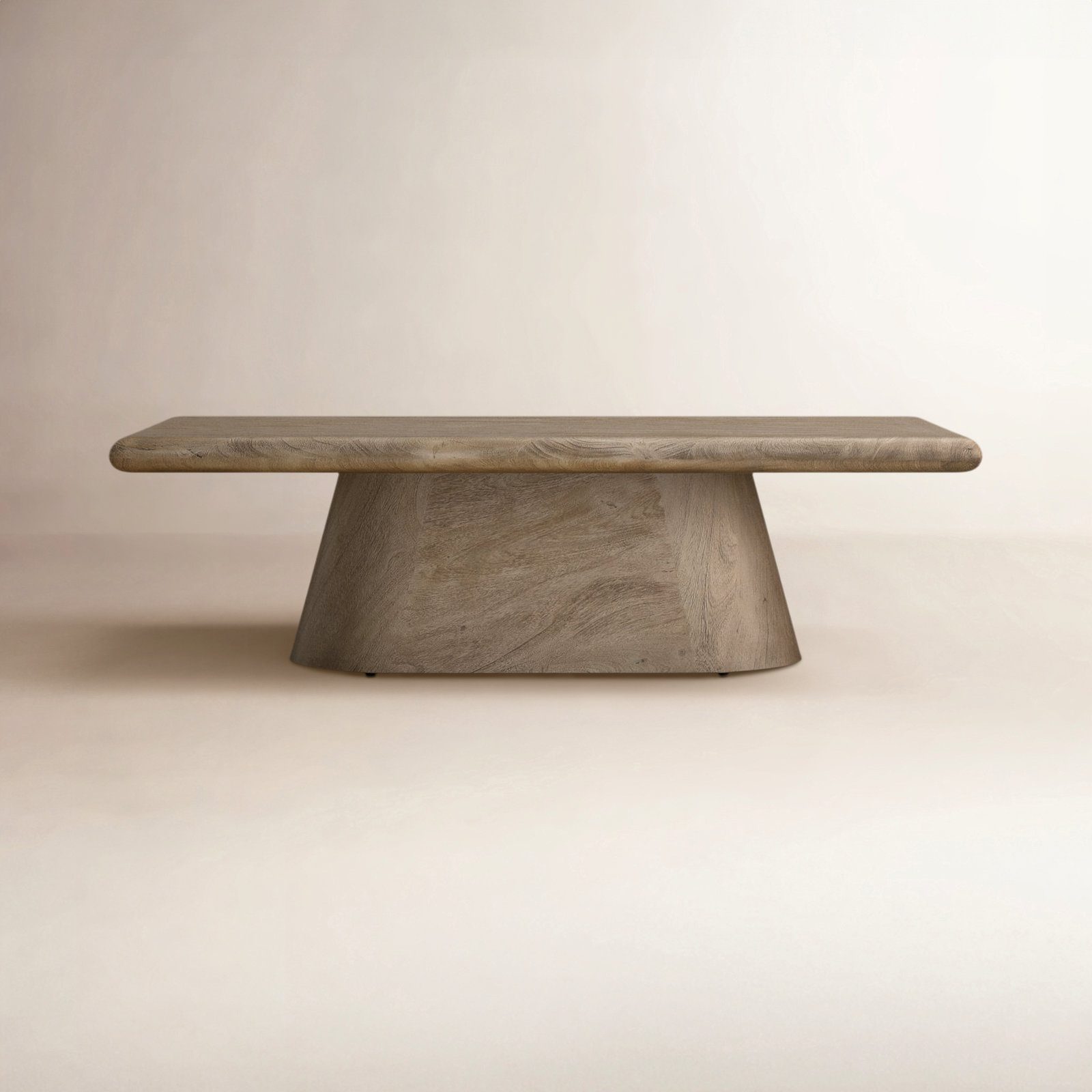 Brie Solid Wood Single Coffee Table