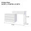 Commode double 10 tiroirs Steinber