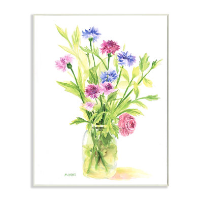 Bouquet de fleurs sauvages par Melissa Hyatt LLC - Peinture sur toile