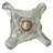 Metro Fusion 1 - Light Brushed Nickel Unique/Statement Pendant