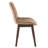 Modern Upholstered Dining Chairs Set Of 2 - Wooden Legs, Comfortable Padded Seat - Perfect For Kitchen, Dining Room, Or Office-2033258497