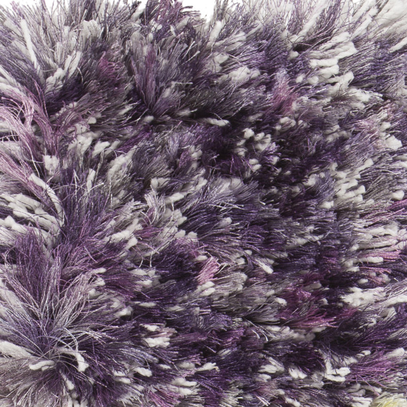 Tapis mauve tissé à la main Berriman, Rectangle 5 pi x 7 pi 6 po