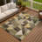 Machine Washable Indoor/Outdoor Jozwiak ACN2373 Geometric Rug-736299709