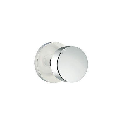 Passage Round Knob with Disc Rose