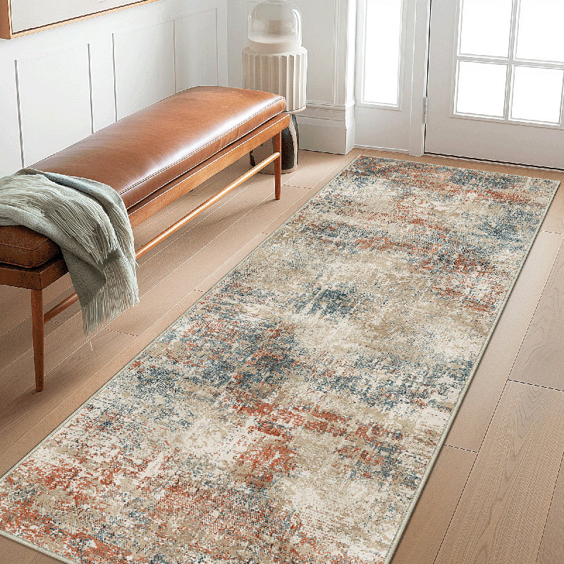 Tapis Performance lavable à la machine, Tapis de couloir 2 pi x 10 pi, Multi-couleur