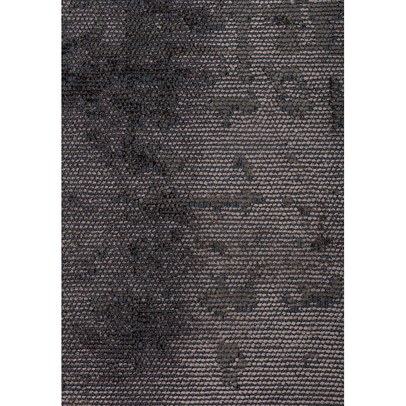 Rapture Abstract Area Rug in Gray, Rectangle 9'10" x 14'
