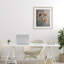 Motif de marguerites roses en gros plan sous verre, design par Franklyn Gregory-130825743-130825741