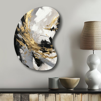 Zeigler - Abstract Boom Shape - Assymterical Metal Wall Art