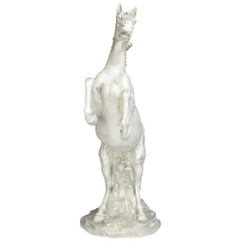 Statue de cheval mustang Majestic