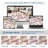 2x6 Washable Pink Runner Rug, Soft Non-Slip, Low Pile, Thin, Snake Print, Contemporary Accent Carpet for Kitchen, Hallway, Laundry.-452001374
