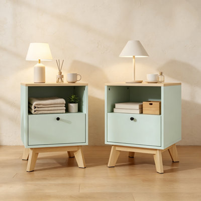 40 cm W Bedside Table