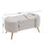Velvet Upholstered Bench