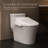 SmartBidet SB-2000WE Electric Bidet Toilet Seat with Heated Seating, Warm Air Dryer, Temperature Control Wash, and Control Panel-136903208