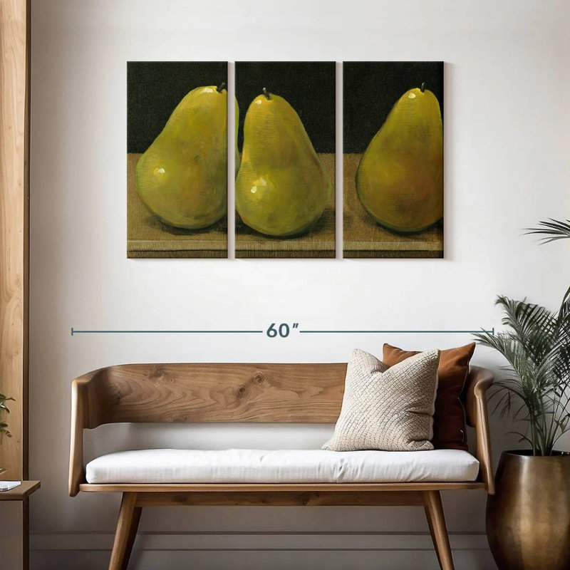 Yarlin Pear Study, 28" H x 45" W