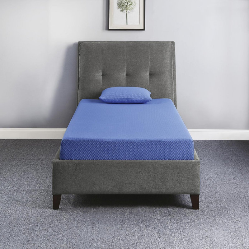 Mattress and Pillow Set Breathable Fabric, Twin