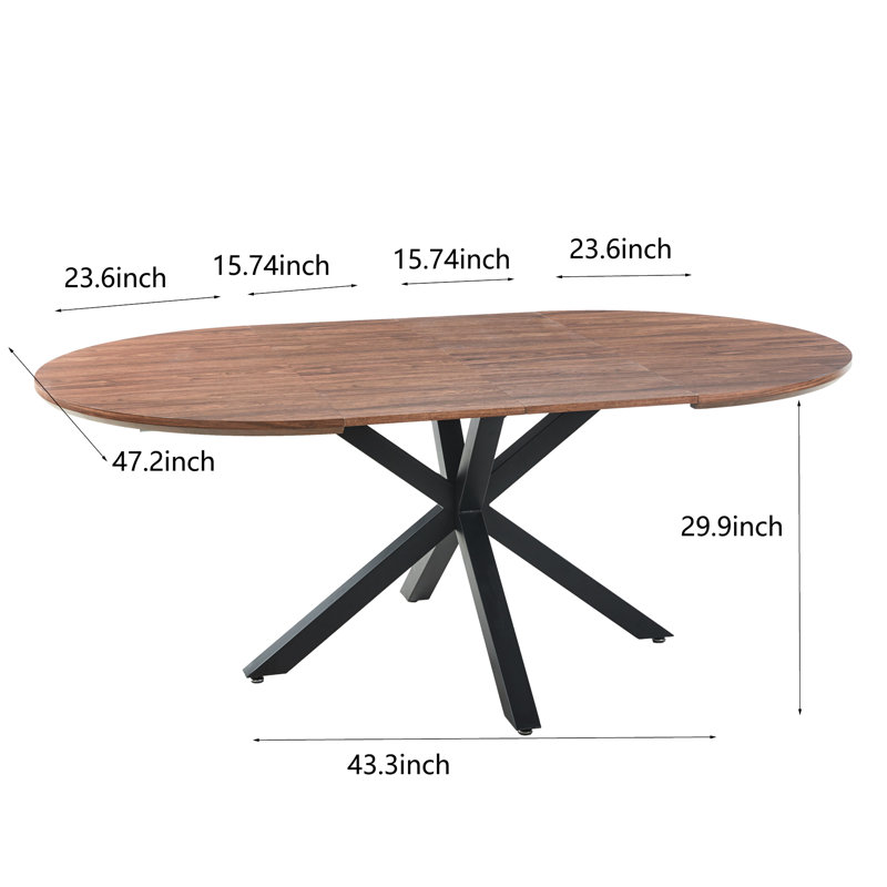 Stable et confortable - Pieds de table extensibles orientés pour tables basses