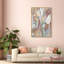 Modern Folk II Canvas Abstract Print by Oliver Gal, Black Frame, 10 x 15-1438742819-1513592066