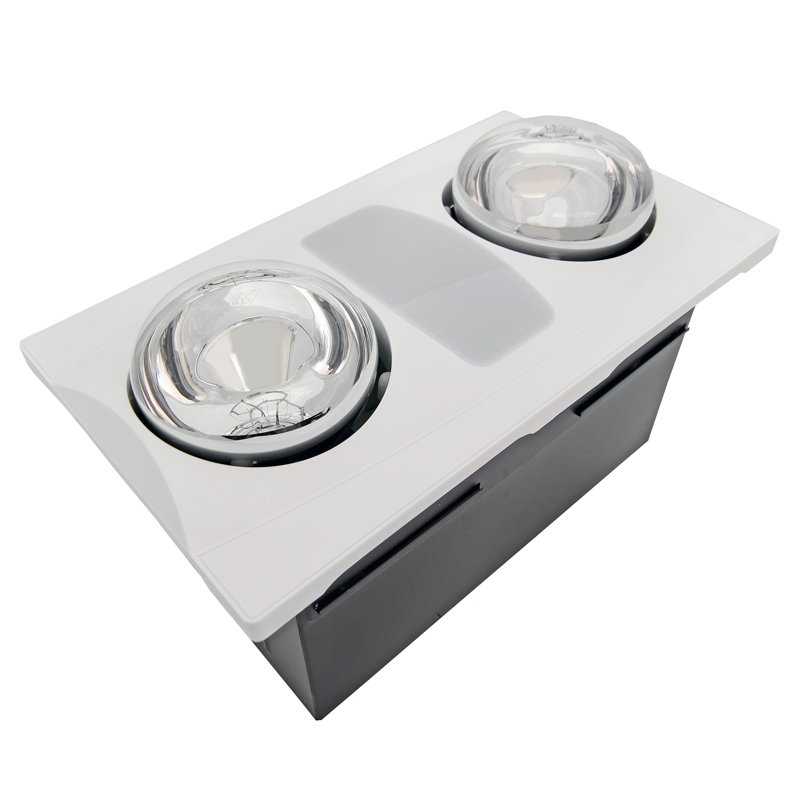 80 CFM Bathroom Fan, White